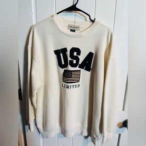 USA Embroidered Limited Brands Sweatshirt - Sz 16